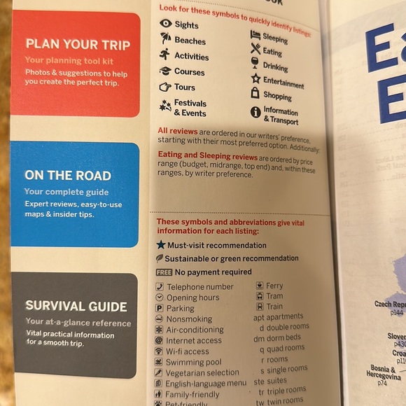 NWOT💙LONELY PLANET EASTERN EUROPE PAPERBACK GUIDE 15TH EDITION - Picture 4 of 6